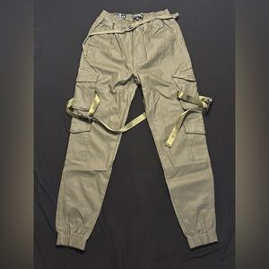 Fashion Nova Olive Cargo Pants